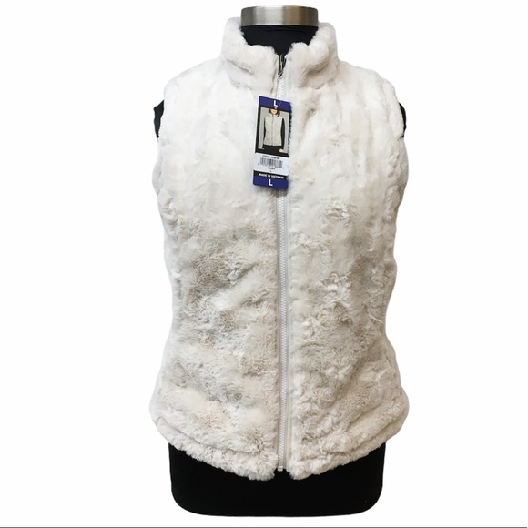 Nicole Miller Jackets & Blazers - NWT Nicole Miller Reversible Vest Size L Women's